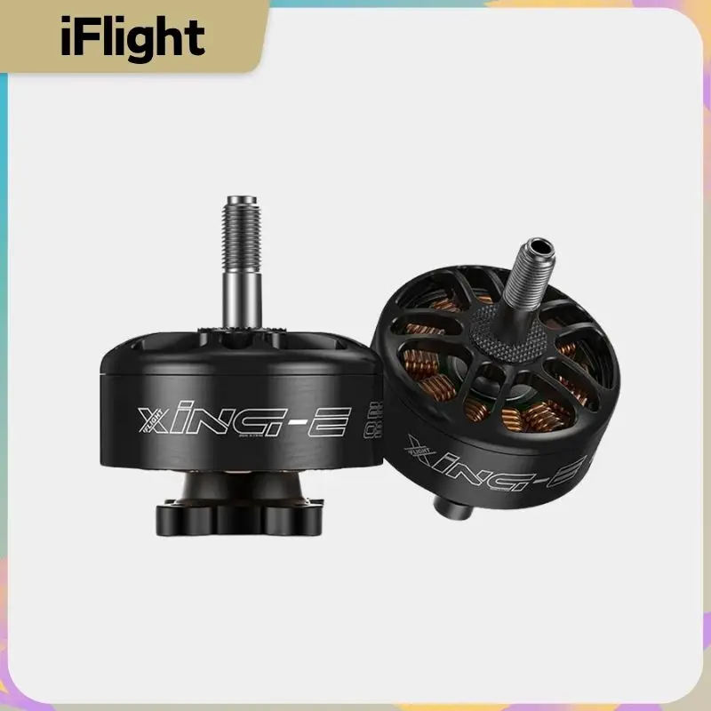 iFlight XING-E 2809 1250KV / 800KV 4-6S FPV Cinelifter Motor with 5mm Steel Shaft for FPV
iFlight XING-E 2809 1250KV / 800KV 4-6S FPV Cinelifter Motor with 5mm Steel Shaft for FPV