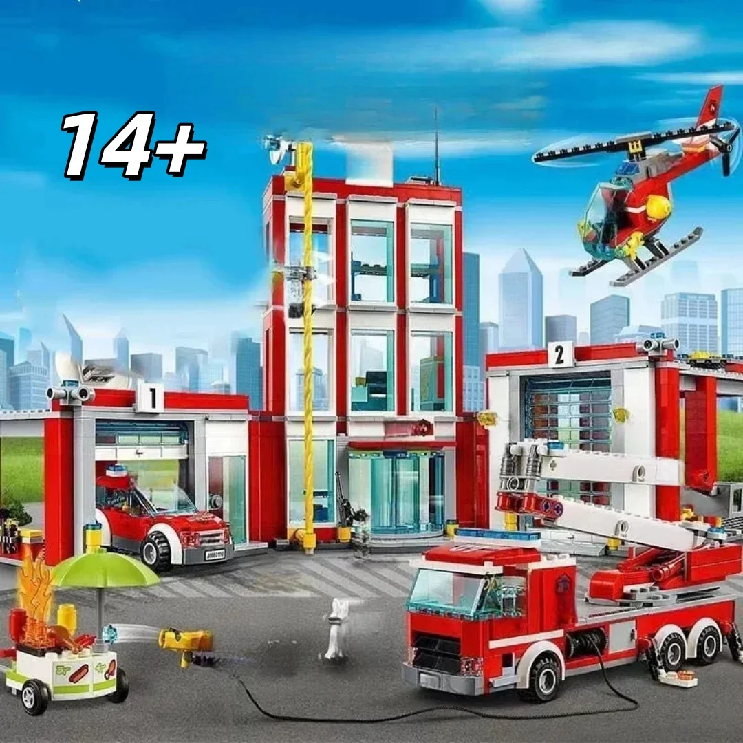 Fire rescue assembly building blocks, ladder truck, helicopter model, adult difficult assembly, collection ornaments
Fire rescue assembly building blocks, ladder truck, helicopter model, adult difficult assembly, collection ornaments