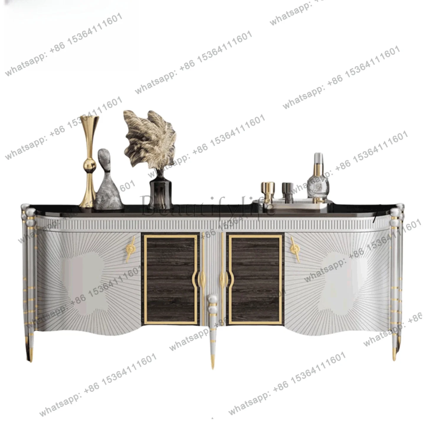 Light luxury door cabinet Household marble high-end custom modern rock slab storage door cabinet
Light luxury door cabinet Household marble high-end custom modern rock slab storage door cabinet