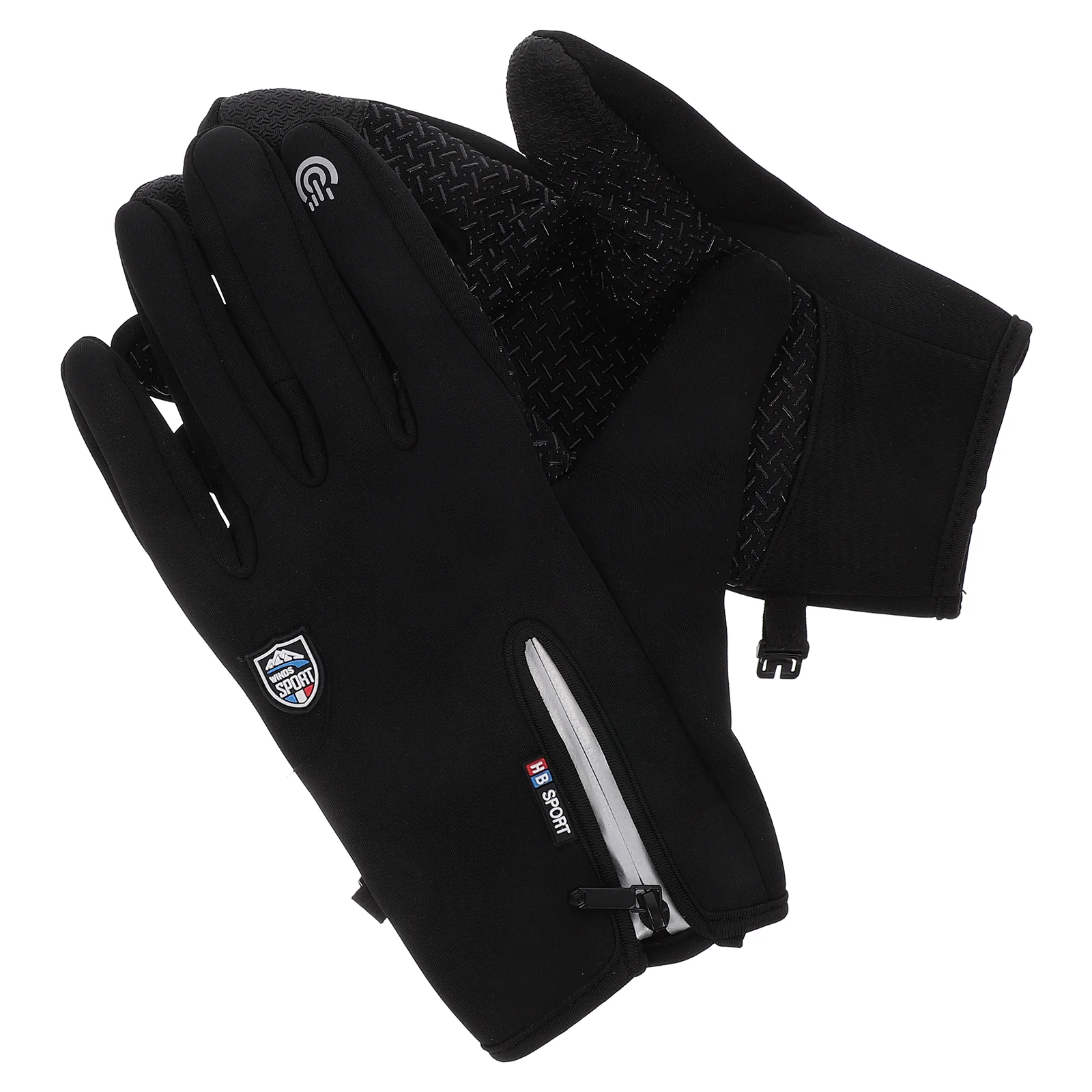 Zipper Touch Screen Gloves Fitness Warm Riding Outdoor Finger Grip Winter Hand Cover Plush Anti-slip
Zipper Touch Screen Gloves Fitness Warm Riding Outdoor Finger Grip Winter Hand Cover Plush Anti-slip