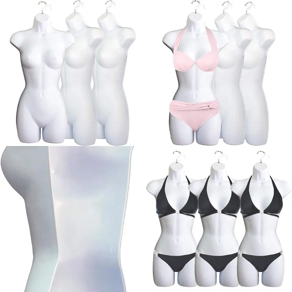 Stackable Female Dress Form, S-M Size, White Set of 3 for T-shirt Displays, Craft Shows, and Design
Stackable Female Dress Form, S-M Size, White Set of 3 for T-shirt Displays, Craft Shows, and Design