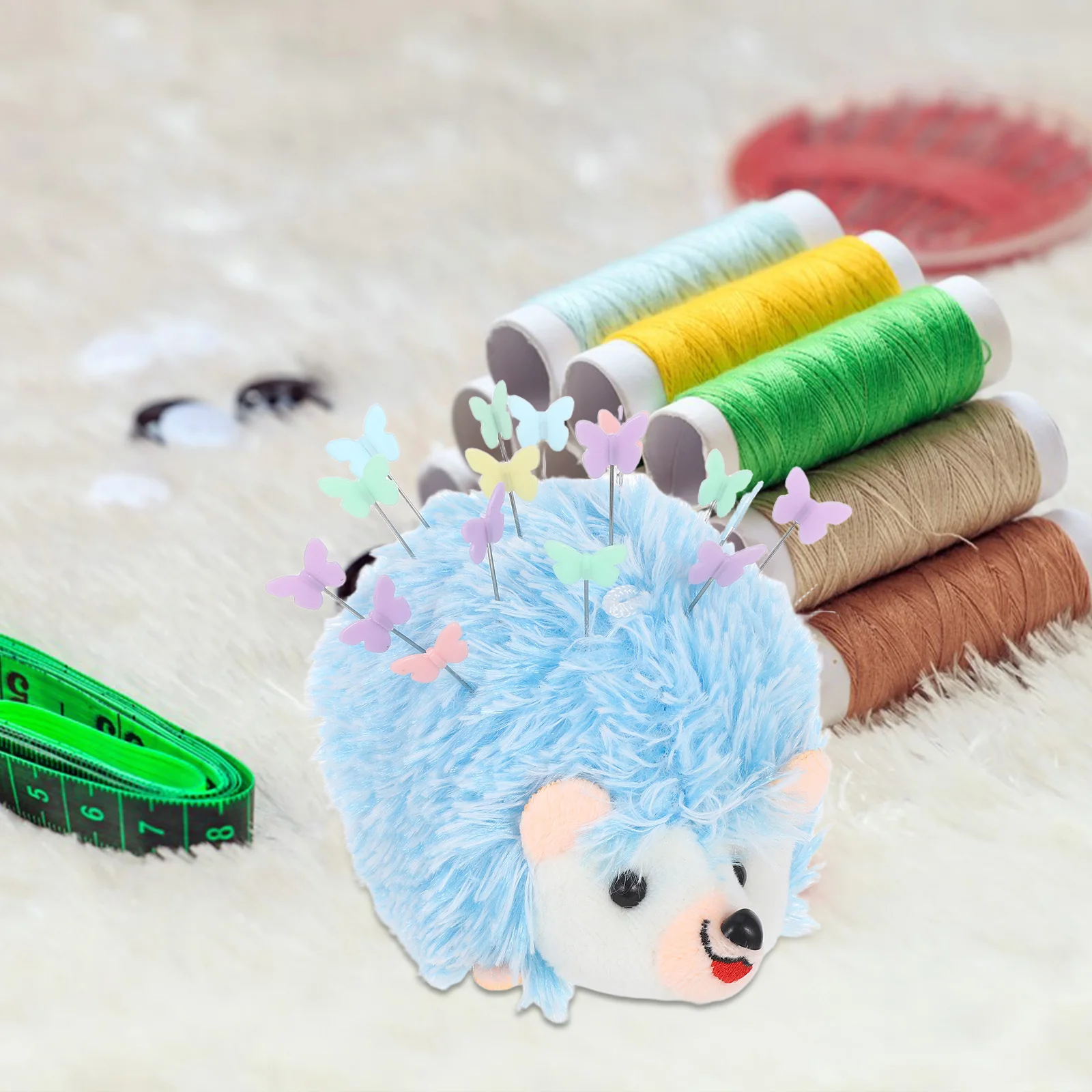 1Set Patchwork Hedgehog Pin Organizer Fun Sewing Cushion for Home Studio Use Protects Needle Tips Extends Tool Life
1Set Patchwork Hedgehog Pin Organizer Fun Sewing Cushion for Home Studio Use Protects Needle Tips Extends Tool Life