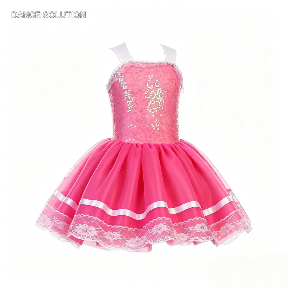 Hot Pink Ballet Leotard for Girls Kids Stage Performance Competition Dancewear C26249
Hot Pink Ballet Leotard for Girls Kids Stage Performance Competition Dancewear C26249