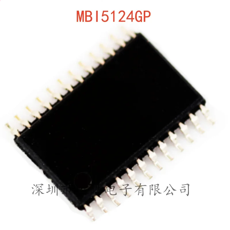 (10PCS) NEW MBI5124GP MBI5124 5124GP LED Display Screen Driver Chip SSOP-24 MBI5124GP Integrated Circuit
(10PCS) NEW MBI5124GP MBI5124 5124GP LED Display Screen Driver Chip SSOP-24 MBI5124GP Integrated Circuit
