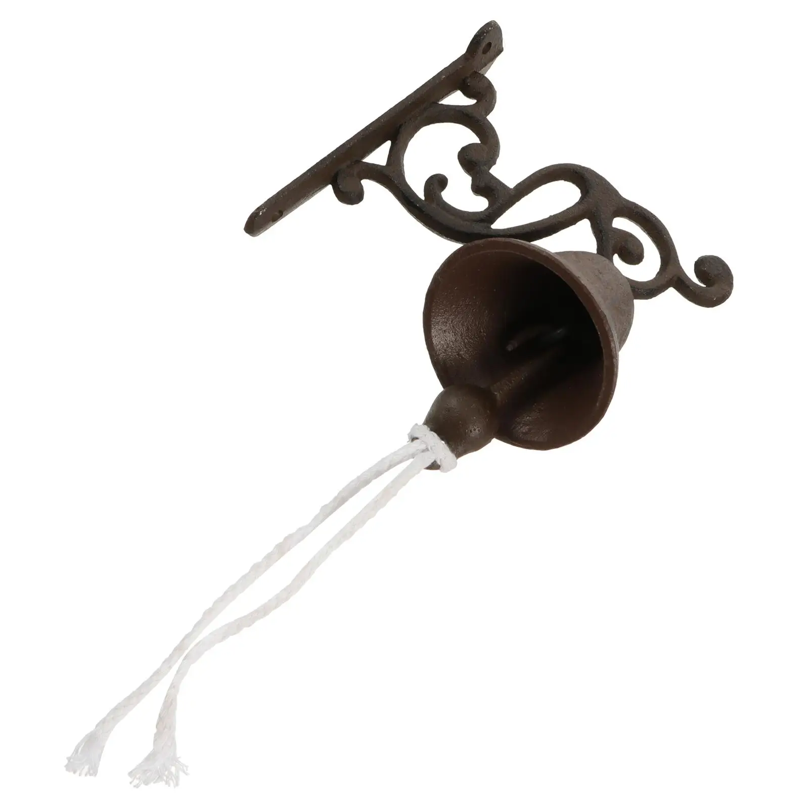 Rustic Style Iron Doorbell Wrought Bell Wall Mount Rechargeable Operated Shaking Manual Vintage Decor Retro Home Garden
Rustic Style Iron Doorbell Wrought Bell Wall Mount Rechargeable Operated Shaking Manual Vintage Decor Retro Home Garden