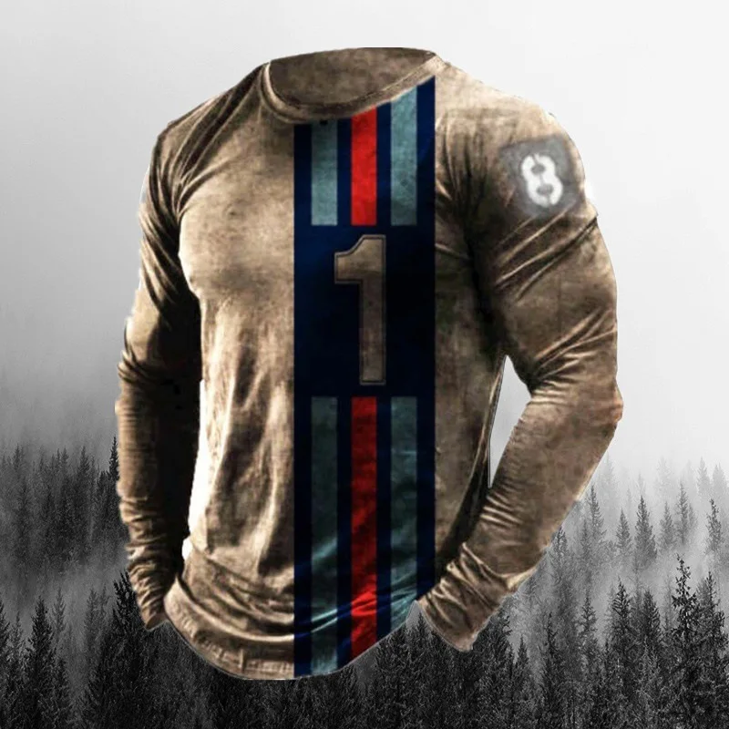 3D Printing Digit 23 Element Men's Clothes O-neck Long Sleeve T-shirt Summer Comfortable Breathable Sunscreen Best Male Top
3D Printing Digit 23 Element Men's Clothes O-neck Long Sleeve T-shirt Summer Comfortable Breathable Sunscreen Best Male Top