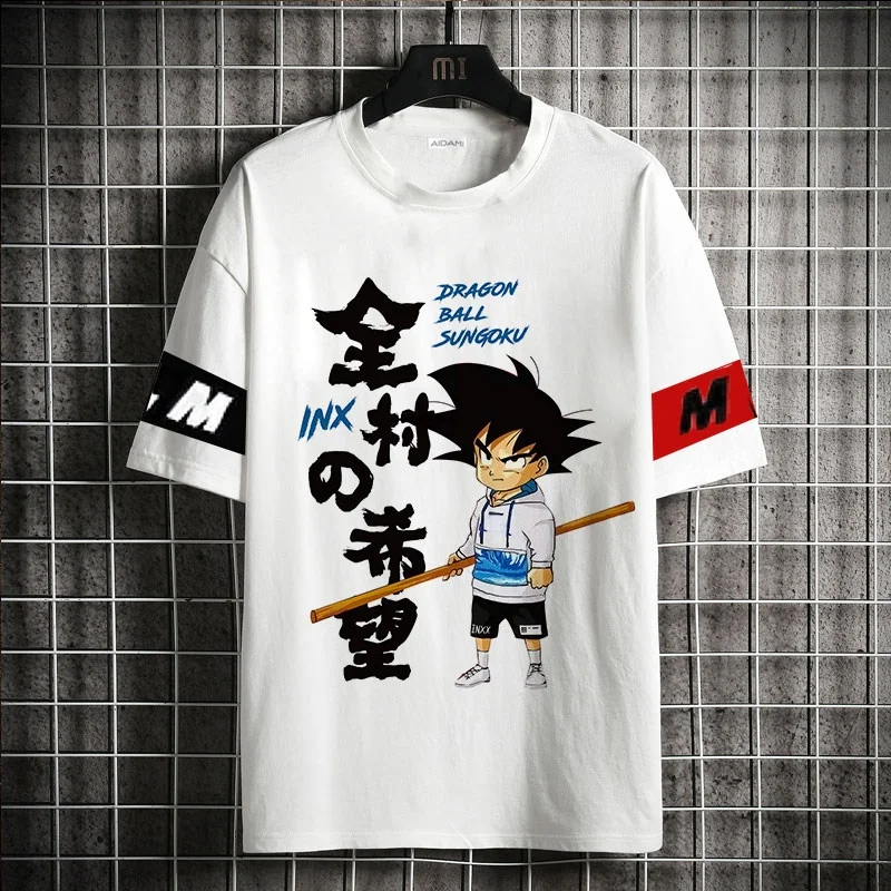 2026 Men's T-shirt High Quality Dragon Ball Wukong Short Sleeved Men's T-shirt Oversized Clothing Super Saiyan Trendy Anime Top
2026 Men's T-shirt High Quality Dragon Ball Wukong Short Sleeved Men's T-shirt Oversized Clothing Super Saiyan Trendy Anime Top