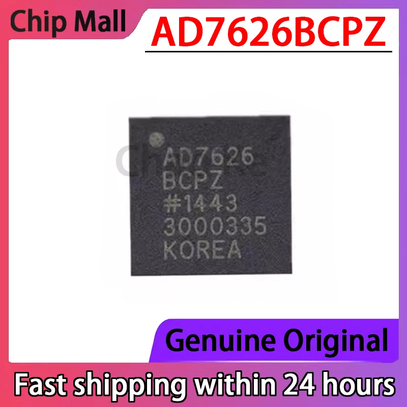 1PCS NEW AD7626BCPZ AD7626 LFCSP32 Analog-to-digital Converter Chip Original IC in Stock
1PCS NEW AD7626BCPZ AD7626 LFCSP32 Analog-to-digital Converter Chip Original IC in Stock