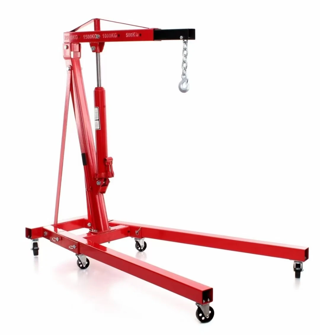 300kg Lifting Capacity 2 Ton Car Shop Hydraulic Jack Foldable Engine Crane Hoist with Heavy Duty Boom & Steel Plate
300kg Lifting Capacity 2 Ton Car Shop Hydraulic Jack Foldable Engine Crane Hoist with Heavy Duty Boom & Steel Plate