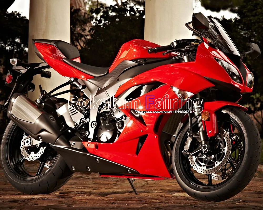 Moto Cowling For Kawasaki ZX-6R Ninja 2009 2010 2011 2012 ZX6R 09 10 11 12 ZX6 636 Red Motorcycle Fairing (Injection molding)
Moto Cowling For Kawasaki ZX-6R Ninja 2009 2010 2011 2012 ZX6R 09 10 11 12 ZX6 636 Red Motorcycle Fairing (Injection molding)