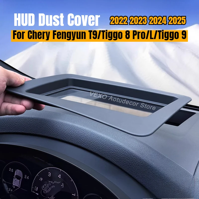 For Chery T9 Tiggo 8Pro 8L Tiggo 9 2022-2025 HUD Cover Head Up Display Protective Screen Dustproof Cover Car Styling Accessories
For Chery T9 Tiggo 8Pro 8L Tiggo 9 2022-2025 HUD Cover Head Up Display Protective Screen Dustproof Cover Car Styling Accessories