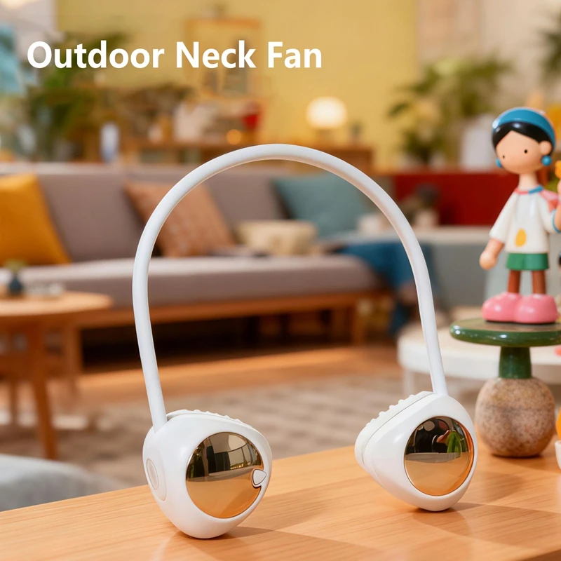 Outdoor Sports Portable Three Speed Adjustable Cooling Hanging Neck Fan Storage Portable USB Charging Bladeless Fan
Outdoor Sports Portable Three Speed Adjustable Cooling Hanging Neck Fan Storage Portable USB Charging Bladeless Fan