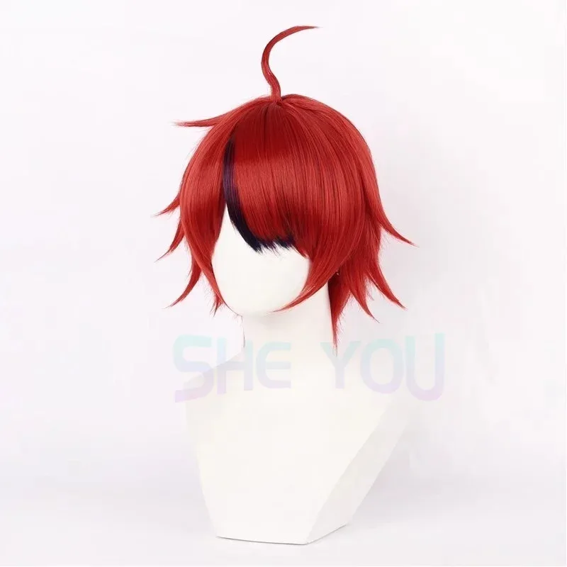 CyThe Hundred Line Takumi Sumino Cosplay Wig Short Red Hair with Black Streak Bangs Wigs For Men Women Party Carnival Free Wig C
CyThe Hundred Line Takumi Sumino Cosplay Wig Short Red Hair with Black Streak Bangs Wigs For Men Women Party Carnival Free Wig C