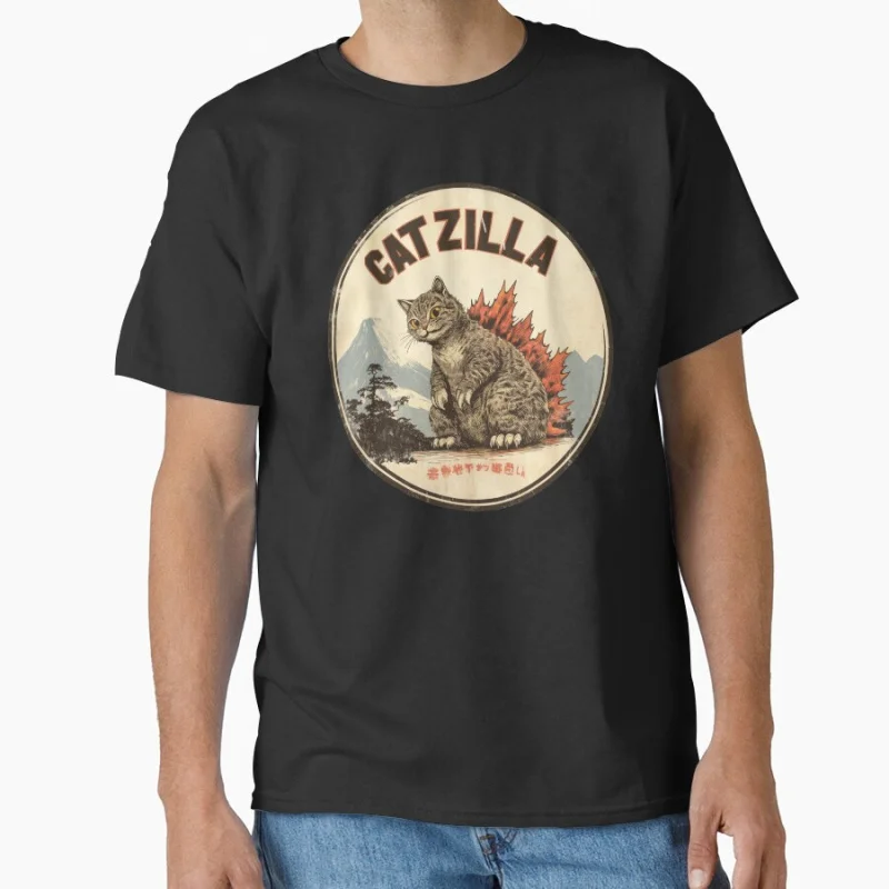 The Dangerous Catzilla Funny King of the meowsters 80s Vintage Japan Monster Anime t shirt gift for cat lover large size tops
The Dangerous Catzilla Funny King of the meowsters 80s Vintage Japan Monster Anime t shirt gift for cat lover large size tops