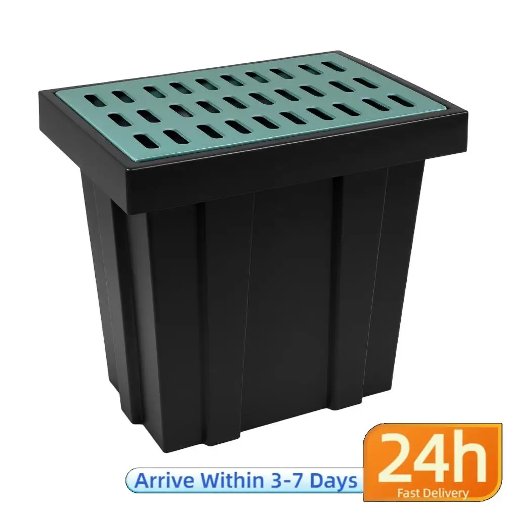 Большой дренажный лоток с решеткой из стекловолокна и корзиной для мусора, без предварительно просверленных отверстий, для двора/водосточного желоба/газона/муниципальных трубопроводов
Большой дренажный лоток с решеткой из стекловолокна и корзиной для мусора, без предварительно просверленных отверстий, для двора/водосточного желоба/газона/муниципальных трубопроводов