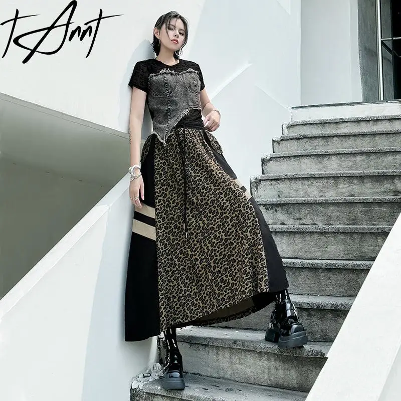 Tannt Women Skirt Irregular Leopard Camouflage Long Skirts Asymmetric High-waisted Women Long Printing Skirts Women 2025 New
Tannt Women Skirt Irregular Leopard Camouflage Long Skirts Asymmetric High-waisted Women Long Printing Skirts Women 2025 New