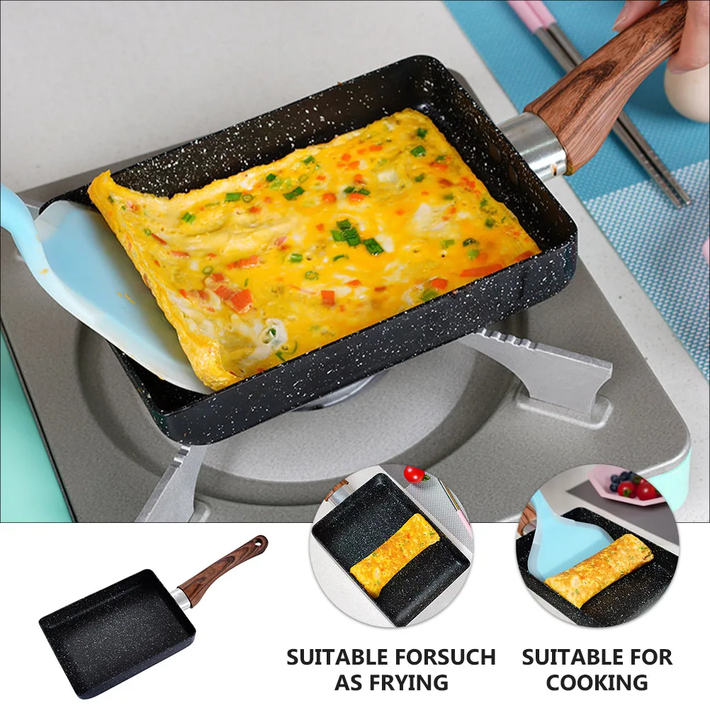 Aluminum Alloy Wood Handle Non-Stick Tamagoyaki Pan Square Skillet Fry Eggs Vegetables Burgers Outdoor Camping Kitchen Use
Aluminum Alloy Wood Handle Non-Stick Tamagoyaki Pan Square Skillet Fry Eggs Vegetables Burgers Outdoor Camping Kitchen Use