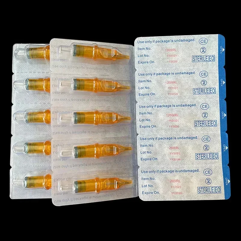5/10PCS Yellow Dragonfly Tattoo Cartridge Needle 1 3 5 7 9 11 13 14 15 RL RM RS M1 For Tattoo Machine Pen PMU Tool Accessories
5/10PCS Yellow Dragonfly Tattoo Cartridge Needle 1 3 5 7 9 11 13 14 15 RL RM RS M1 For Tattoo Machine Pen PMU Tool Accessories