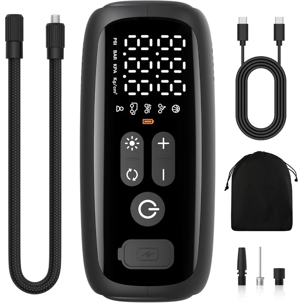 Портативный воздушный компрессор 12 В с мощностью 140 Вт, насосом 150 фунтов на квадратный дюйм, функцией автоматического отключения и светодиодной подсветкой для 28 цилиндров
Портативный воздушный компрессор 12 В с мощностью 140 Вт, насосом 150 фунтов на квадратный дюйм, функцией автоматического отключения и светодиодной подсветкой для 28 цилиндров