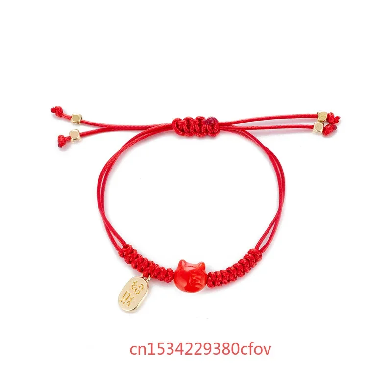 Hand Woven Cord Caicai Cat Adjustable Multiple Colors Bracelet Sweet Charm Jewellery Fashion Fairy Exquisite Gift
Hand Woven Cord Caicai Cat Adjustable Multiple Colors Bracelet Sweet Charm Jewellery Fashion Fairy Exquisite Gift