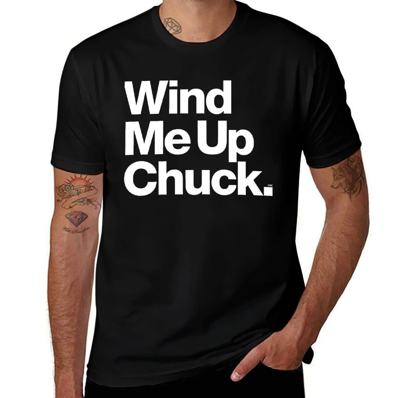 Chuck Go-Go Wind Me Up For Fans T-Shirt graphic t shirts baggy shirts oversized T-shirts for men cotton
Chuck Go-Go Wind Me Up For Fans T-Shirt graphic t shirts baggy shirts oversized T-shirts for men cotton
