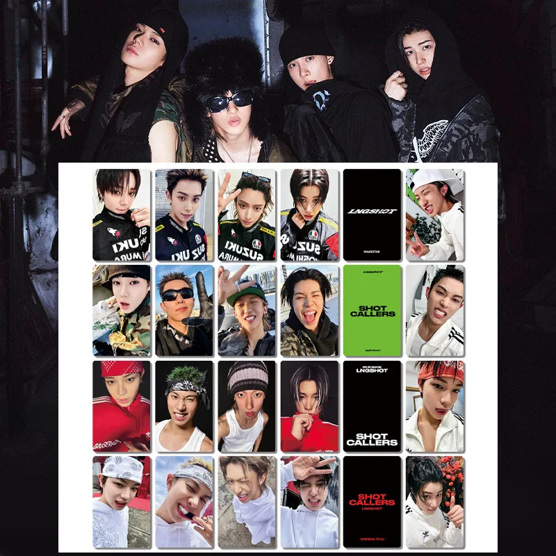 Дебютный альбом K-pop бой-бэнда LNGSHOT «SHOT CALLERS» с бонусными карточками, карточными устройствами, автомобильными картами и периферийными устройствами.
Дебютный альбом K-pop бой-бэнда LNGSHOT «SHOT CALLERS» с бонусными карточками, карточными устройствами, автомобильными картами и периферийными устройствами.