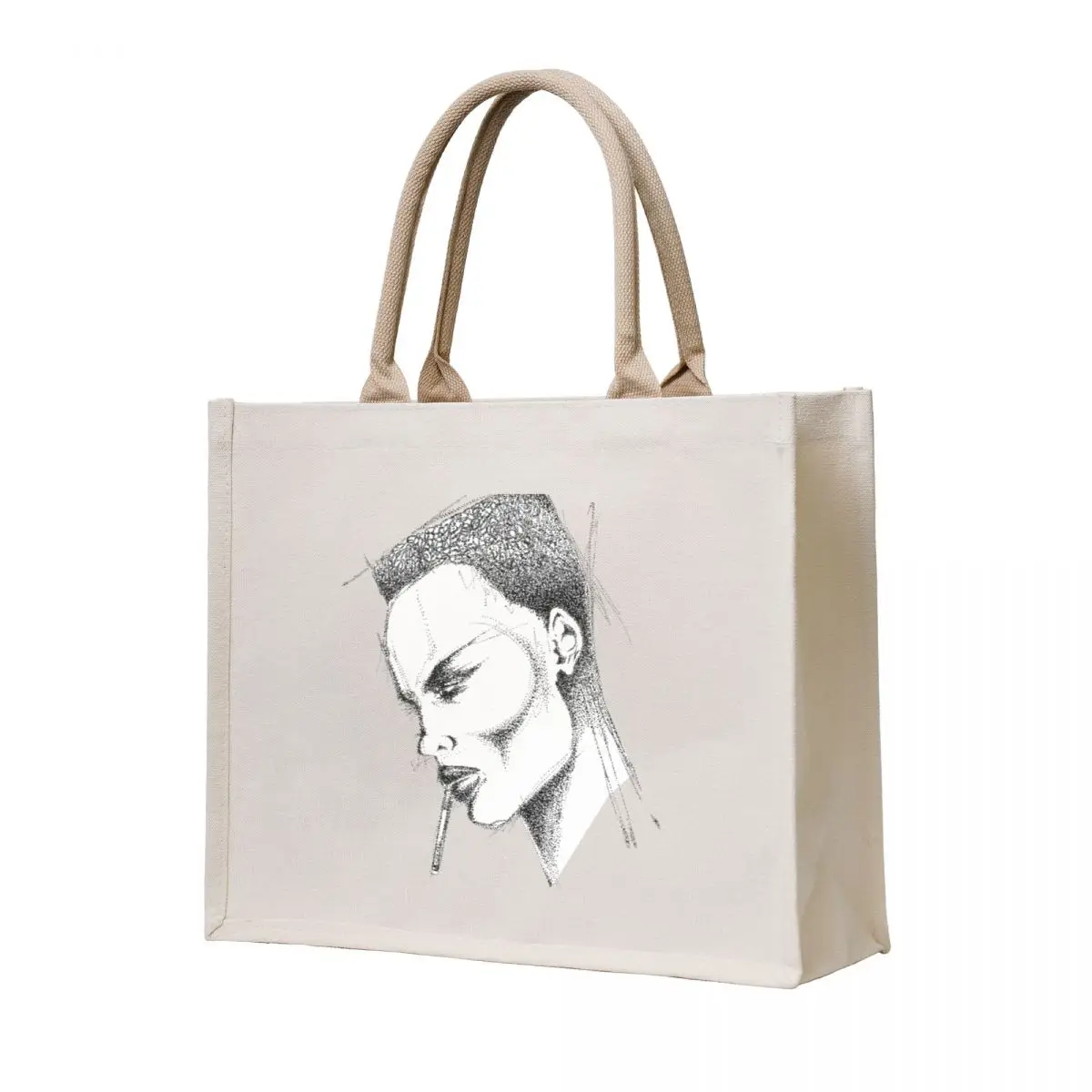 Drawing inspired by pop icon Grace Jones Tote Bag Candy bags Big bag women custom bags
Drawing inspired by pop icon Grace Jones Tote Bag Candy bags Big bag women custom bags