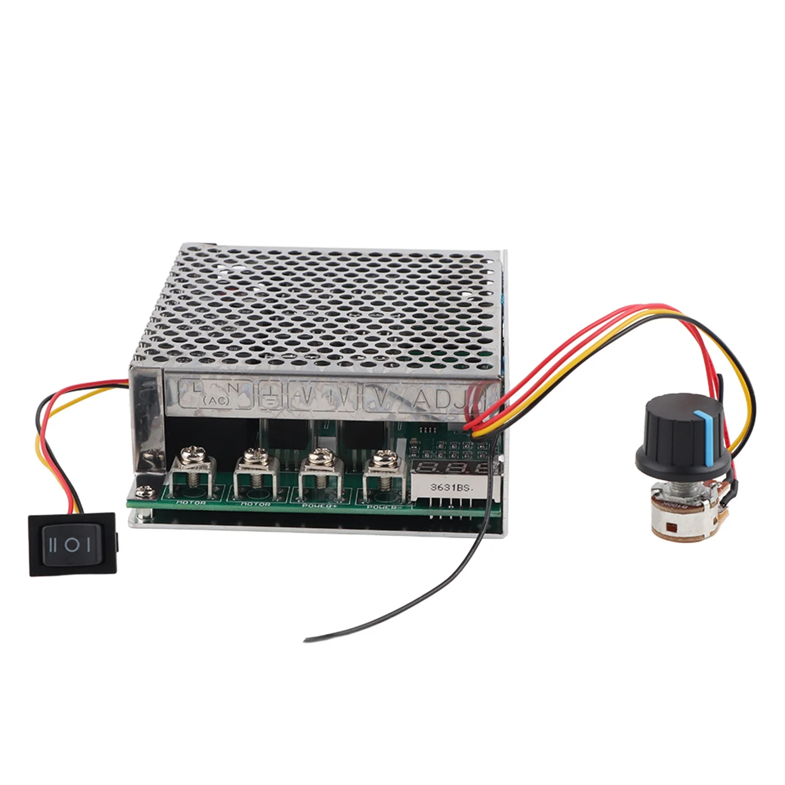 10V-55V 60A DC Motor Speed Controller Governor Reversing Direction Switch With Digital Display
10V-55V 60A DC Motor Speed Controller Governor Reversing Direction Switch With Digital Display