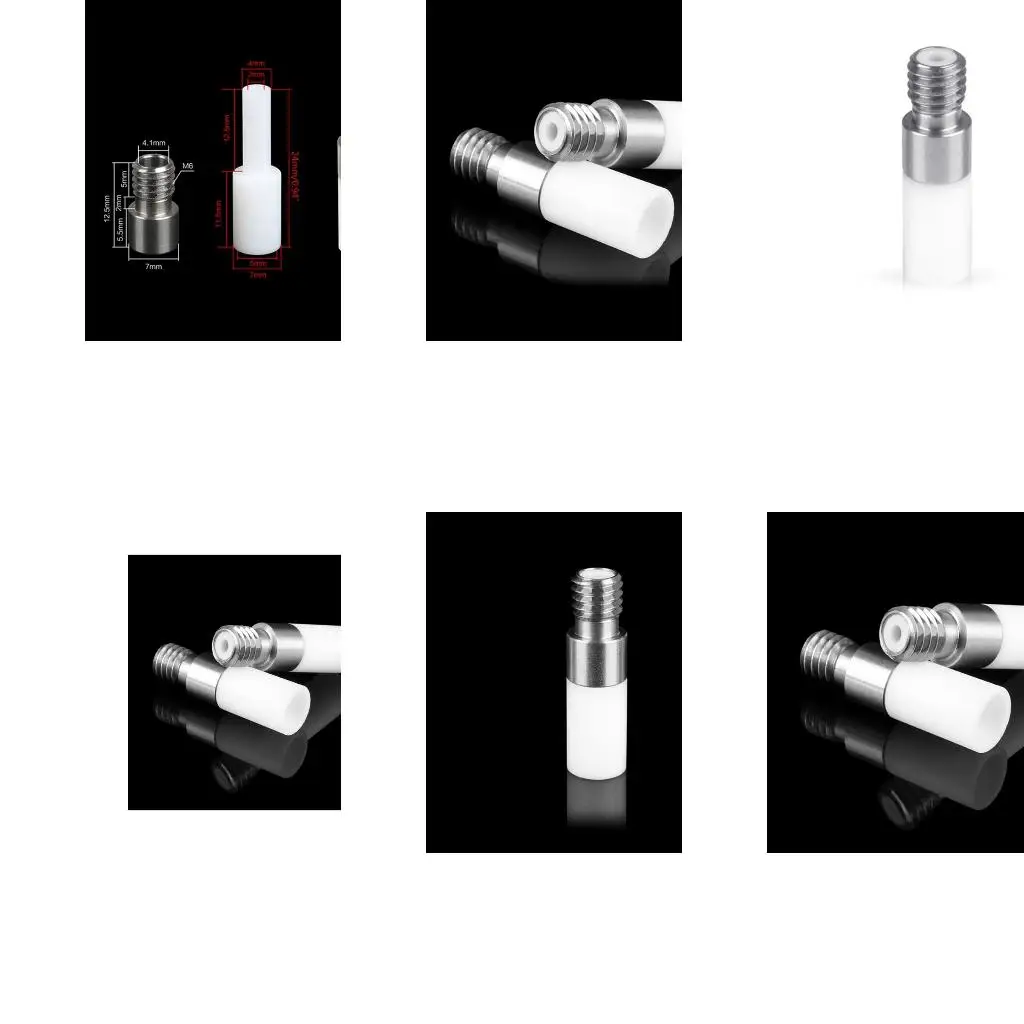 3D Printer Parts- All Metal PTFE Tube Stainless Steel Throat Hotend Smooth Heat Break Dual-nozzle For 1.75MM Filament
3D Printer Parts- All Metal PTFE Tube Stainless Steel Throat Hotend Smooth Heat Break Dual-nozzle For 1.75MM Filament