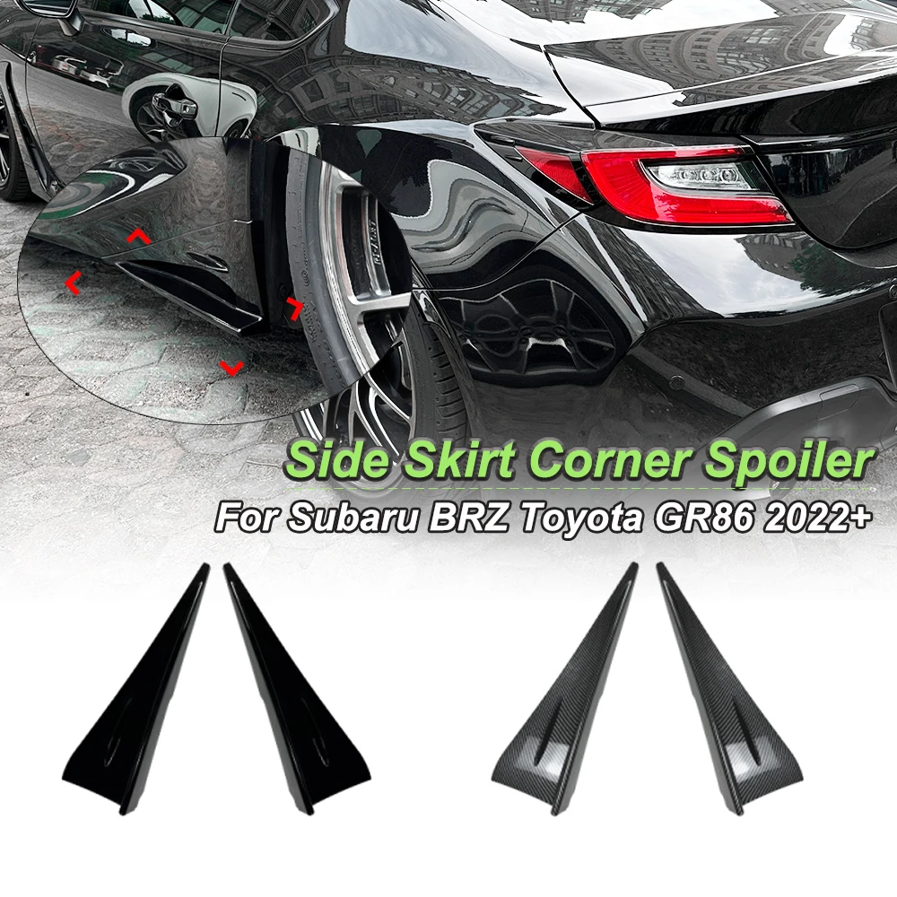 For Subaru BRZ Toyota GR86 2022+ Side Skirt Corner Spoiler Small Package Car Sticker Body Kit Modification
For Subaru BRZ Toyota GR86 2022+ Side Skirt Corner Spoiler Small Package Car Sticker Body Kit Modification