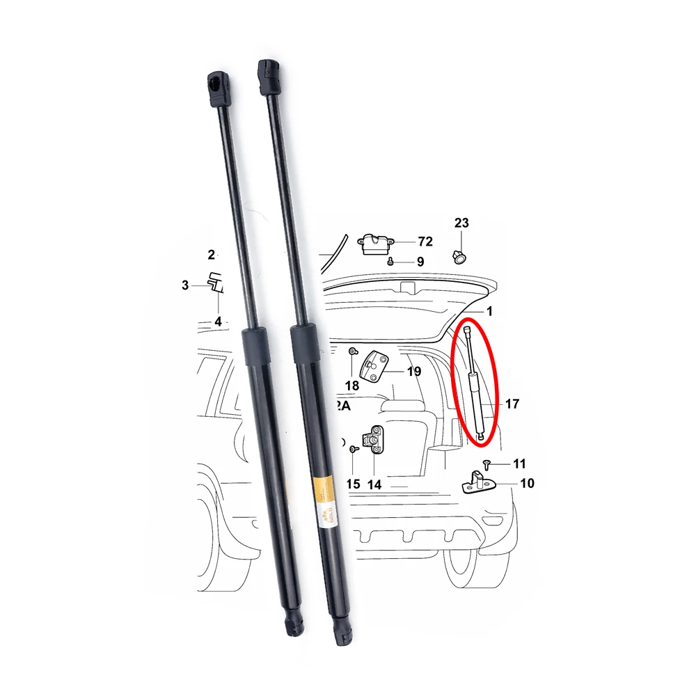 2pcs Gas Spring of Car Boot For SKODA YETI 5L 5LD827550B 5LD827550C Tailgate Strut Support Rod Auto Accessories
2pcs Gas Spring of Car Boot For SKODA YETI 5L 5LD827550B 5LD827550C Tailgate Strut Support Rod Auto Accessories