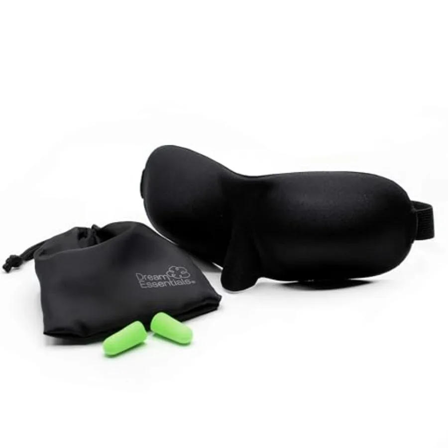 Wild Essentials® Sweet Dreams™ Comfortable and Contoured Sleep Mask Kit with Carry Pouch and Moldex® Ear Plugs, Travel Set, Gif
Wild Essentials® Sweet Dreams™ Comfortable and Contoured Sleep Mask Kit with Carry Pouch and Moldex® Ear Plugs, Travel Set, Gif