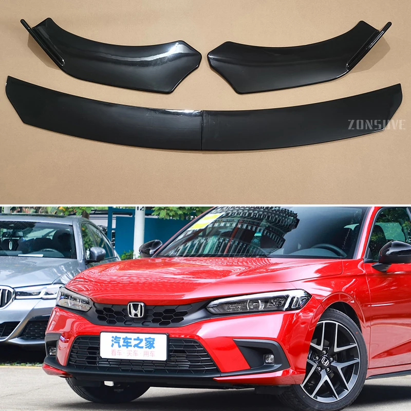 For Honda Civic 2006--2024 Year Front Bumper Lip Splitter Spoiler Body Kit Accessories Universal 4pcs
For Honda Civic 2006--2024 Year Front Bumper Lip Splitter Spoiler Body Kit Accessories Universal 4pcs