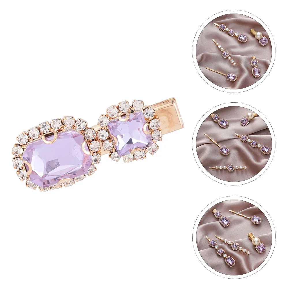 5Pcs Barrettes Rhinestones Pearl Hairpins High-Quality Alloy Female Headwear Fashion Hair Styling Clips for Banquet
5Pcs Barrettes Rhinestones Pearl Hairpins High-Quality Alloy Female Headwear Fashion Hair Styling Clips for Banquet