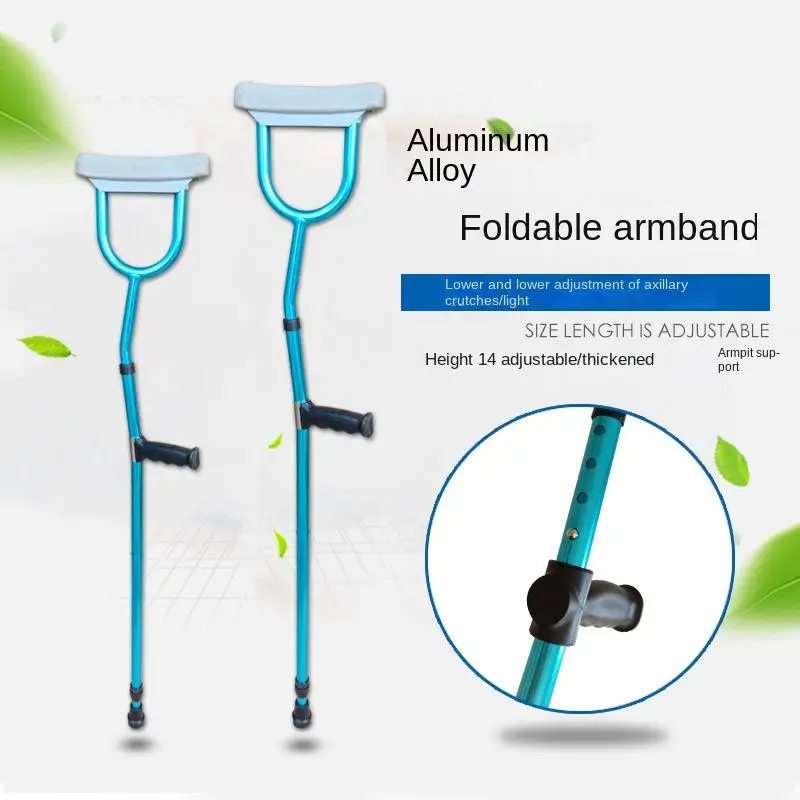 1Pcs Elder Portable Foldable Aluminum Alloy Underarm Walking Stick Safe Non-Slip Shock-Absorbing Height Adjustable Mobility Aid
1Pcs Elder Portable Foldable Aluminum Alloy Underarm Walking Stick Safe Non-Slip Shock-Absorbing Height Adjustable Mobility Aid