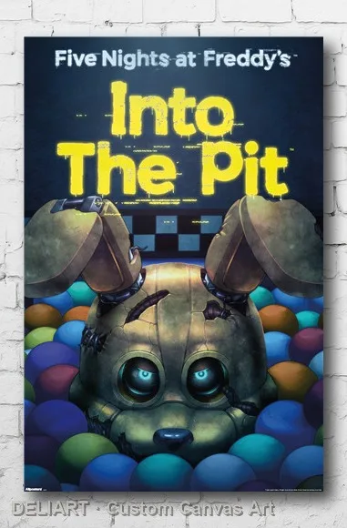 FIVE NIGHTS AT FREDDY'S: INTO THE PIT - KEY ART Canvas Poster Custom Size Available Room Decoration Home Decor Wall
FIVE NIGHTS AT FREDDY'S: INTO THE PIT - KEY ART Canvas Poster Custom Size Available Room Decoration Home Decor Wall