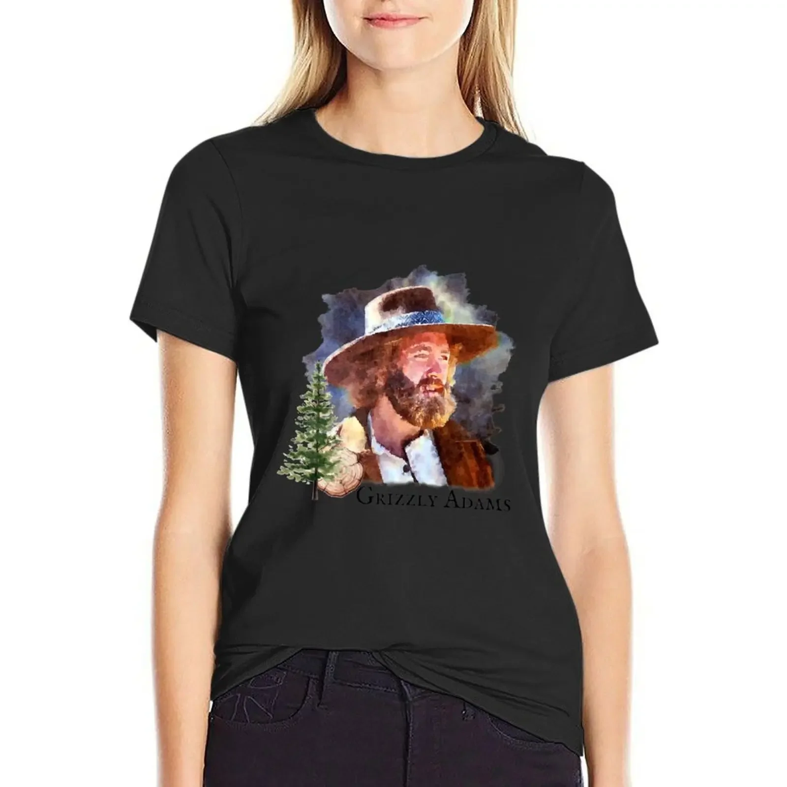 Grizzly Adams T-Shirt animal prinfor funnys hippie clothes funny t shirts for Women
Grizzly Adams T-Shirt animal prinfor funnys hippie clothes funny t shirts for Women
