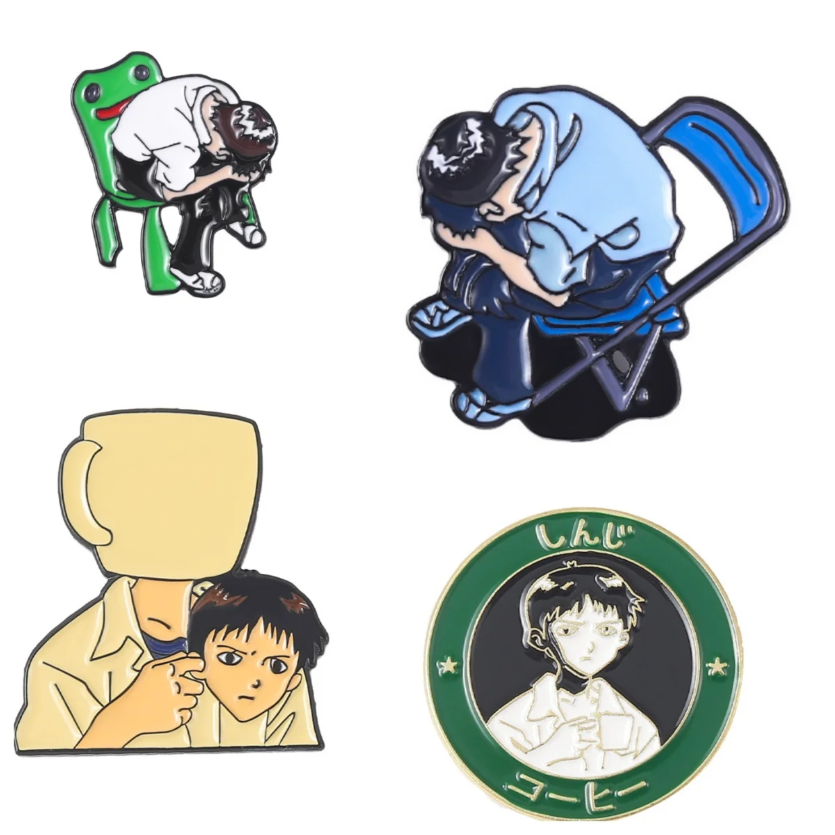 Gospel Character Anime Mecha Brooch Enamel Cartoon Cup Boy Badge Metal Backpack Clothing Lapel Pins Gift Souvenir Wholesale
Gospel Character Anime Mecha Brooch Enamel Cartoon Cup Boy Badge Metal Backpack Clothing Lapel Pins Gift Souvenir Wholesale