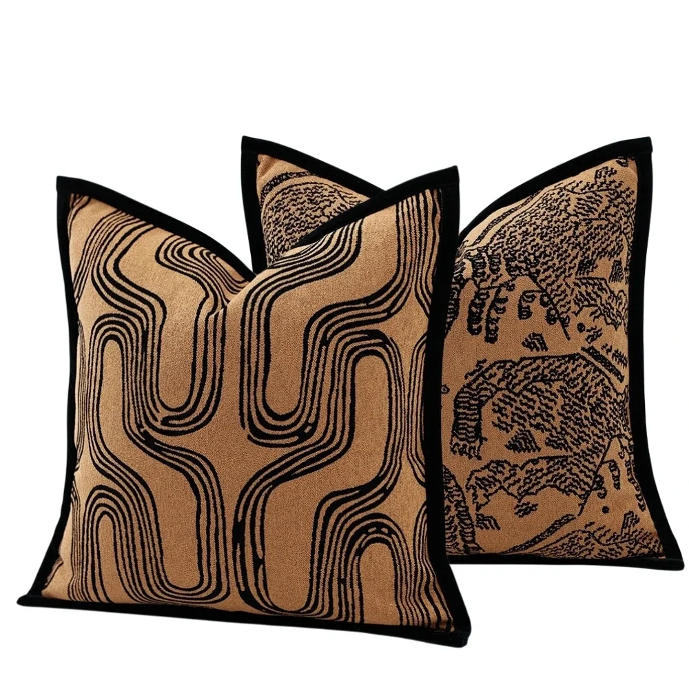 Vintage Tiger Cushion Cover Chenille 45x45 50x50 Thick Luxury Geometric Throw Pillow Case For Home Sofa Living Room Decorative
Vintage Tiger Cushion Cover Chenille 45x45 50x50 Thick Luxury Geometric Throw Pillow Case For Home Sofa Living Room Decorative