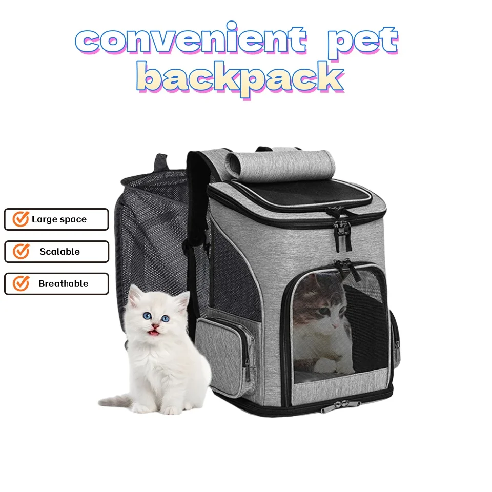 Breathable Pet Cat Carrier Backpack Foldable Pet Carrier Transport Travel Bag Expandable Large Capacity Creative for Cats Dogs#S
Breathable Pet Cat Carrier Backpack Foldable Pet Carrier Transport Travel Bag Expandable Large Capacity Creative for Cats Dogs#S