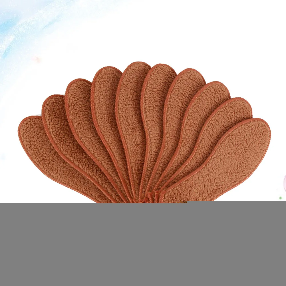 5 Pairs Warm Shoe Inserts Winter Alpaca Wool Felt Insoles Thickened Deodorizing Absorbent Non Slip Men Women Household
5 Pairs Warm Shoe Inserts Winter Alpaca Wool Felt Insoles Thickened Deodorizing Absorbent Non Slip Men Women Household