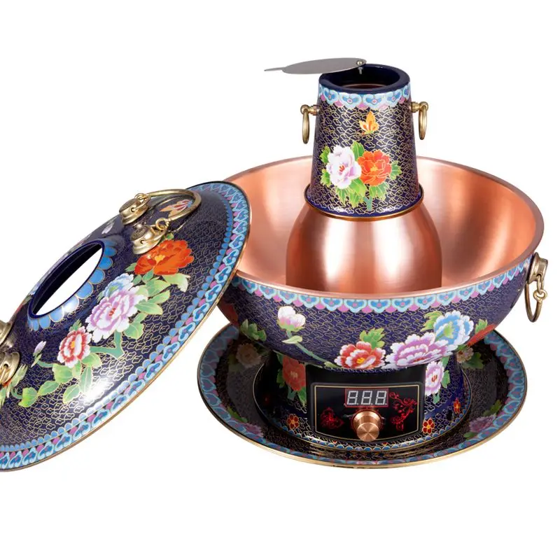 Blue copper hot pot, pure red copper plug-in copper hot pot, old-fashioned pure
Blue copper hot pot, pure red copper plug-in copper hot pot, old-fashioned pure