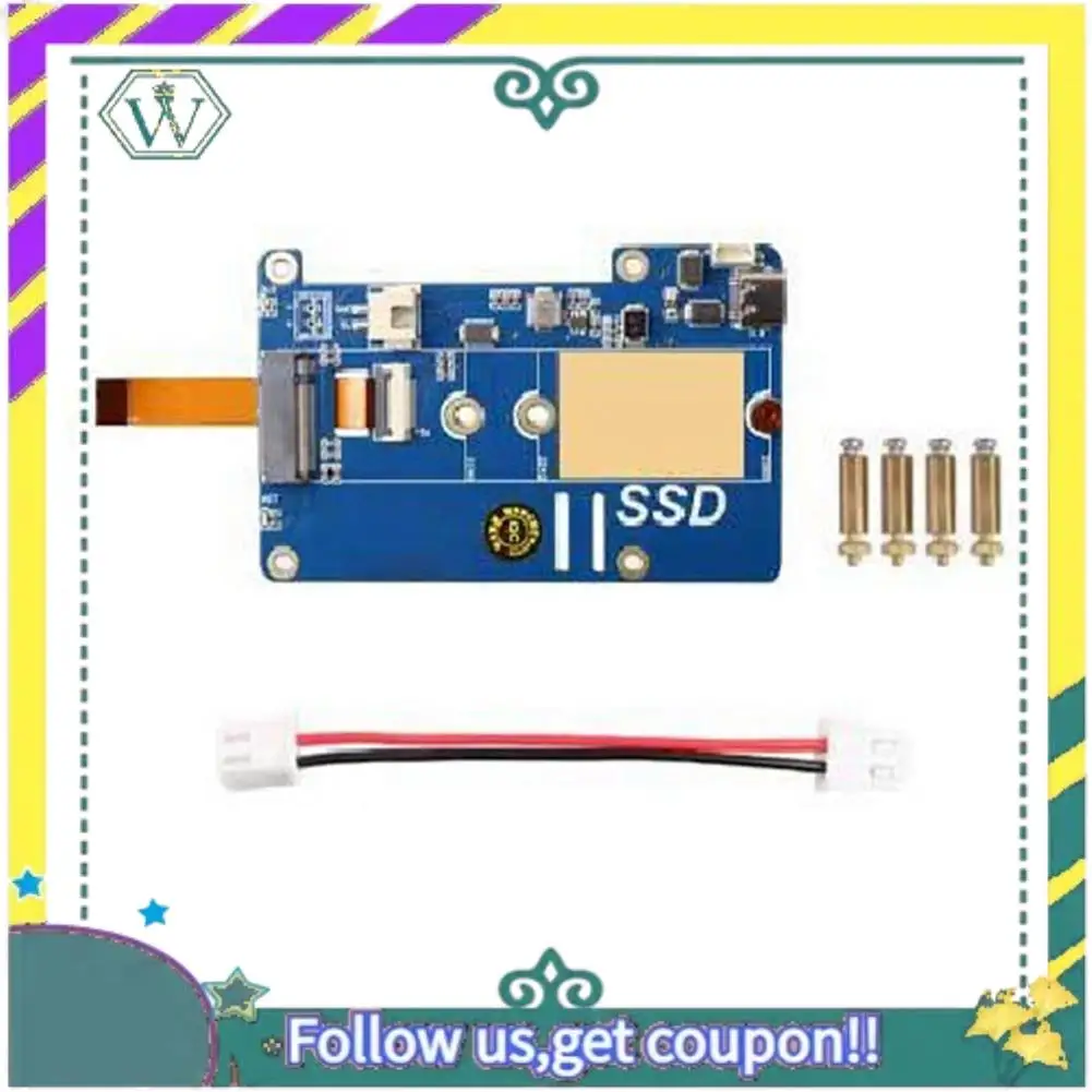НОВАЯ плата расширения SSD MPS2280P PCIE M.2 NVME для Raspberry Pi 5, поддержка твердотельного накопителя 2280/2242/2230 для RPI 5
НОВАЯ плата расширения SSD MPS2280P PCIE M.2 NVME для Raspberry Pi 5, поддержка твердотельного накопителя 2280/2242/2230 для RPI 5