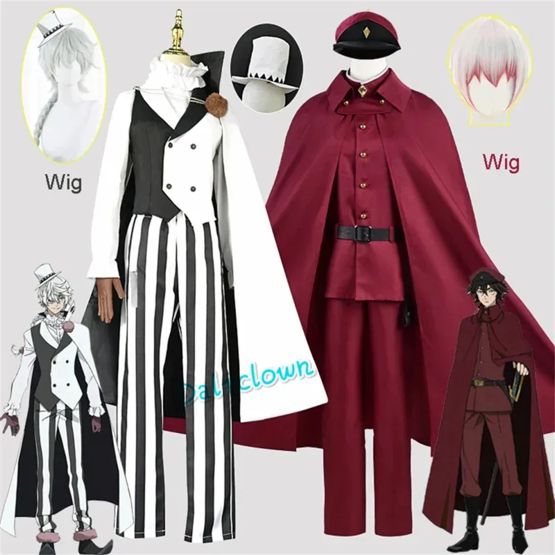 NewBungou Bungo Stray Season 4 tetchou Suehiro Teruko Okura Nikolai Gogol cosplay costume wig hunting dogs uni eq3703b;3's,6.e;
NewBungou Bungo Stray Season 4 tetchou Suehiro Teruko Okura Nikolai Gogol cosplay costume wig hunting dogs uni eq3703b;3's,6.e;