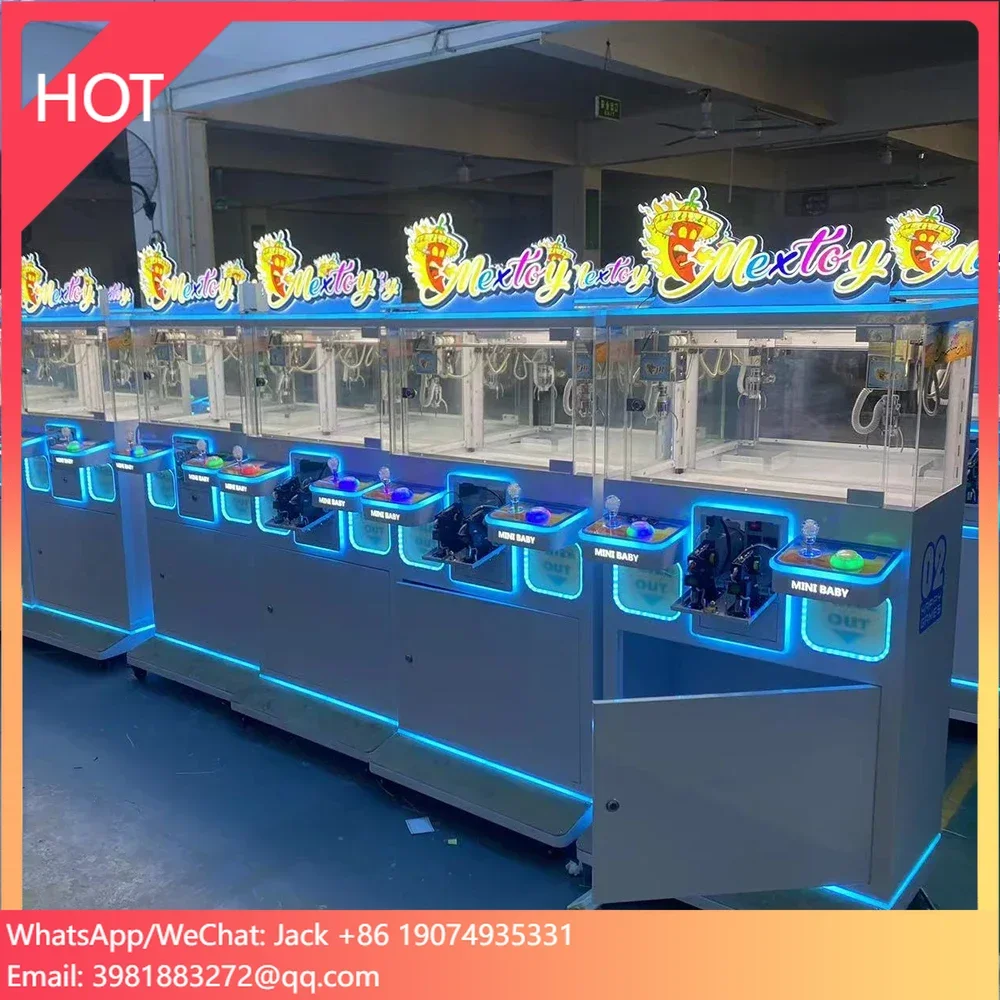Wholesale Factory Price Hot Selling Claw Crane Machine Coin Operated Arcade Amusement Machines Doll Machine For Kids
Wholesale Factory Price Hot Selling Claw Crane Machine Coin Operated Arcade Amusement Machines Doll Machine For Kids