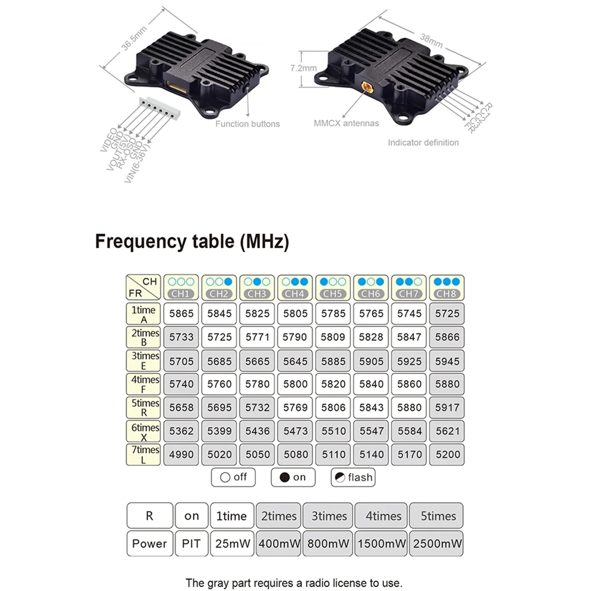 N97R 5,8G Передача изображения 2,5 Вт 56 каналов 5,8 ГГц VTX VT 5804-BAT Фиксированное крыло для гоночного радиоуправляемого дрона
N97R 5,8G Передача изображения 2,5 Вт 56 каналов 5,8 ГГц VTX VT 5804-BAT Фиксированное крыло для гоночного радиоуправляемого дрона