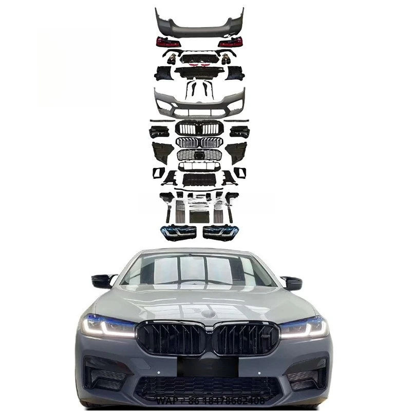 G30 Car Bumper for 2017+ 5 Series G30 G38 520i 528i 530i 535i 525d 530d 535d to 2023 F90 M5 Body Kit M5 G30 Headlights
G30 Car Bumper for 2017+ 5 Series G30 G38 520i 528i 530i 535i 525d 530d 535d to 2023 F90 M5 Body Kit M5 G30 Headlights