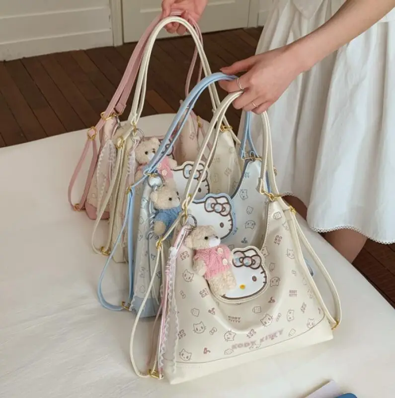 Kawaiihellokitty High Appearance Backpack Multi Use Large Capacity Cute Kitty Tote Bag New Fashion Single Shoulder Bag
Kawaiihellokitty High Appearance Backpack Multi Use Large Capacity Cute Kitty Tote Bag New Fashion Single Shoulder Bag