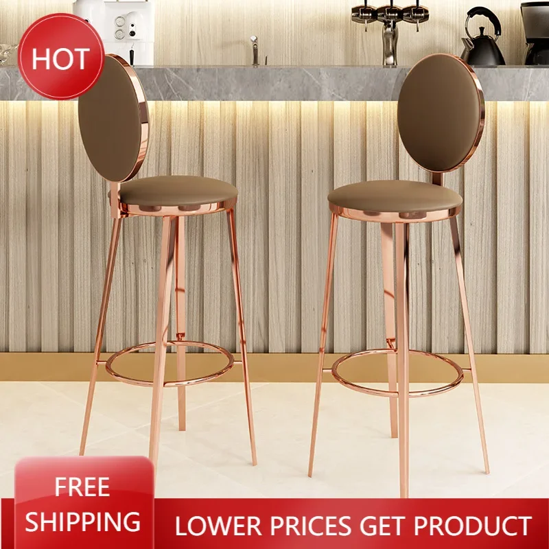 High Stools Kitchen Bar Dining Chairs Gold Waiting Chairs for Kitchen Bar Furniture Taburetes De Cocina Tabouret De Bar Chair
High Stools Kitchen Bar Dining Chairs Gold Waiting Chairs for Kitchen Bar Furniture Taburetes De Cocina Tabouret De Bar Chair