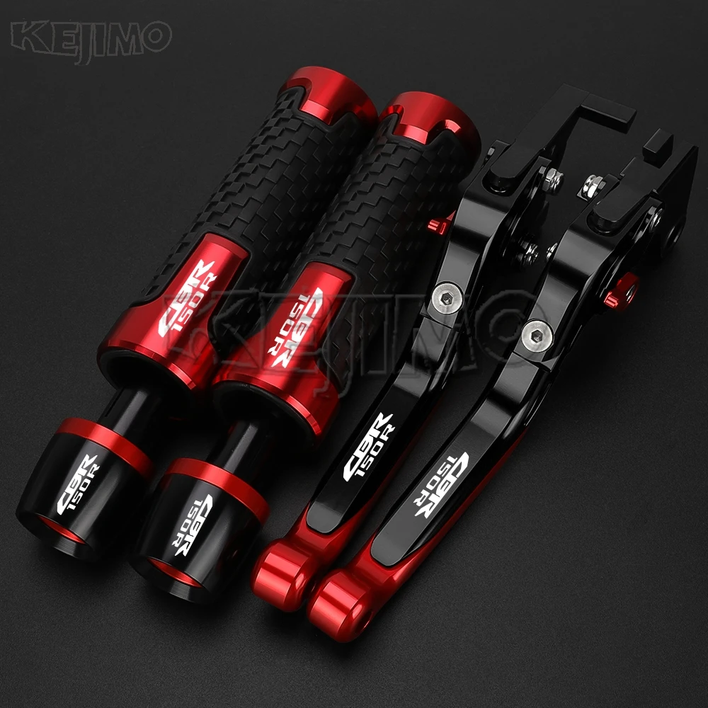 For Honda CBR150R CBR 150R CBR150 R 2004 2005 2006 2007 2008-2010 Adjustable Folding Clutch Brake Lever Handlebar grips ends
For Honda CBR150R CBR 150R CBR150 R 2004 2005 2006 2007 2008-2010 Adjustable Folding Clutch Brake Lever Handlebar grips ends